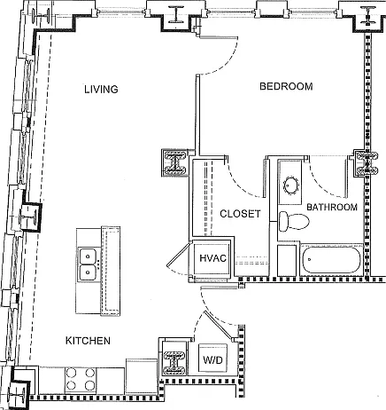 Hibernia Tower Apartments — Photo 57