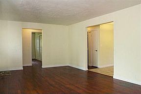 Refinished wood flooring 