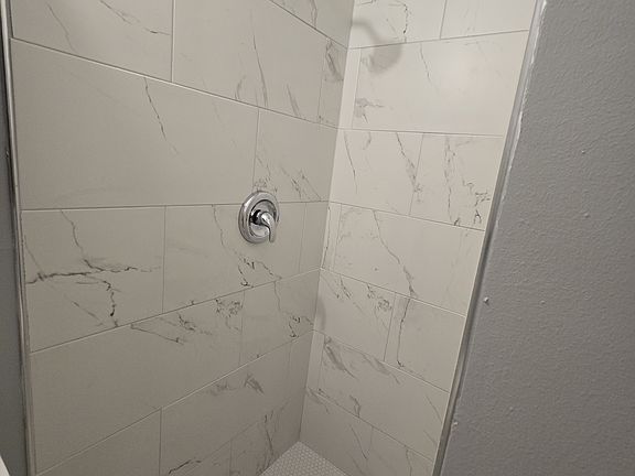 Newly renovated Master Bedroom Shower