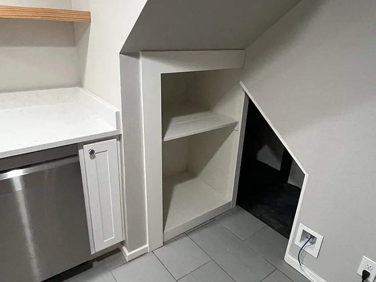 Pantry and storage area