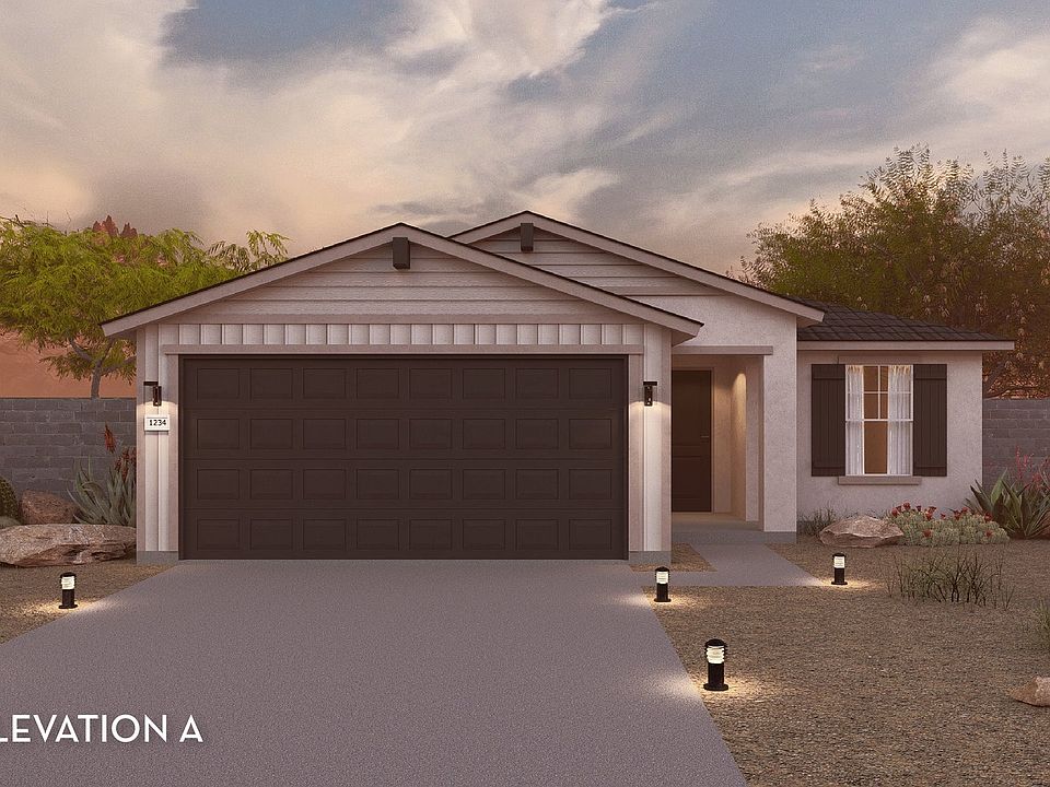 Rancho Santa Rosa o Aztec Elevation A