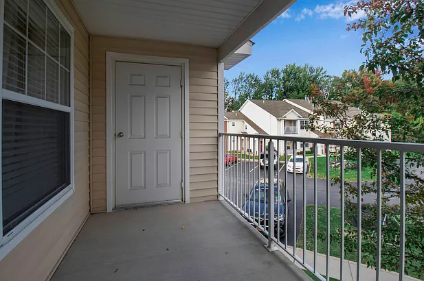 Private Balcony with Storage
