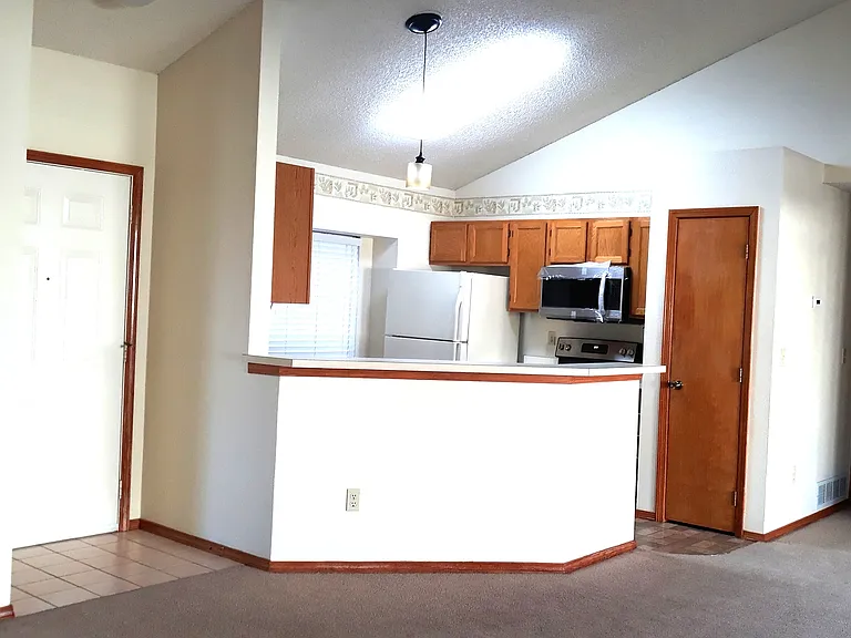 Kitchen with pantry