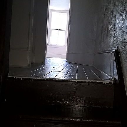 upstairs hallway