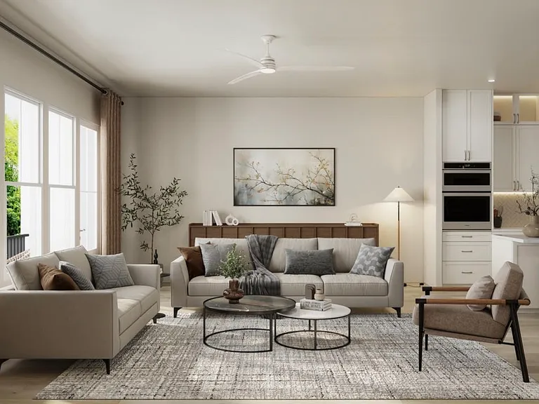 Family Room with Fireplace.