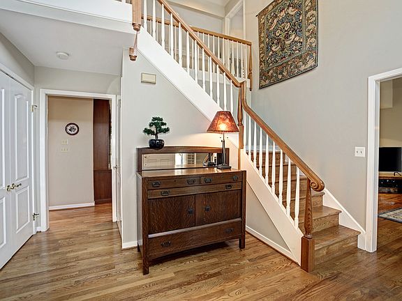 Two story foyer