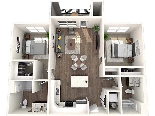 Floor plan Rockridge Central