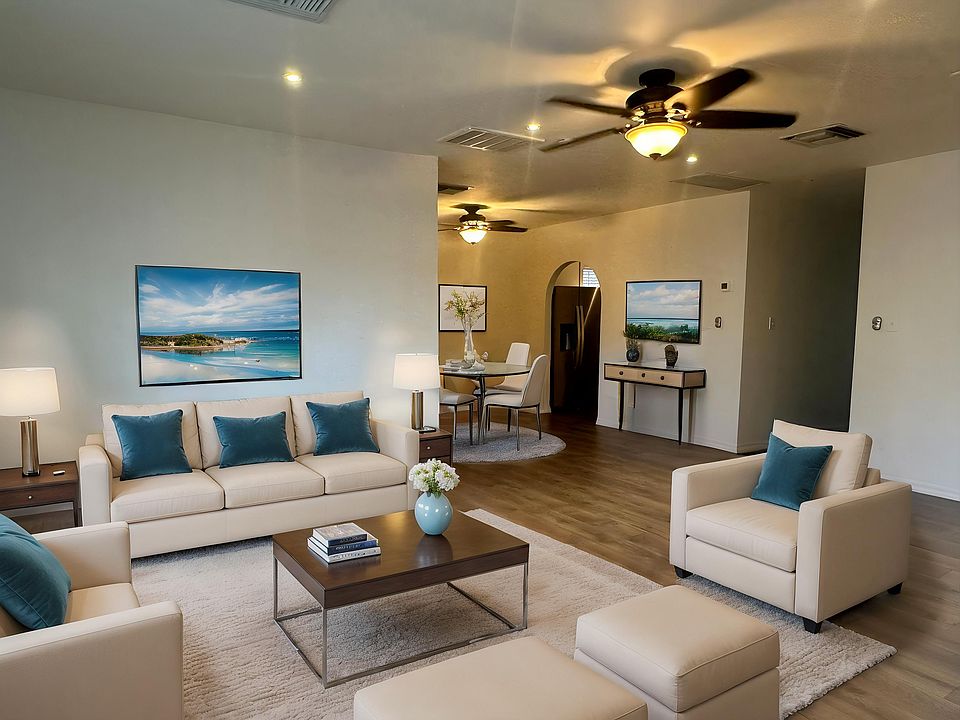 Spacious living room