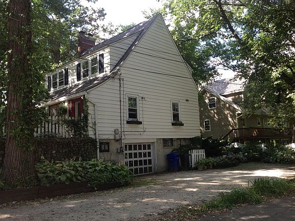 Back view and garage