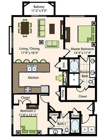 Floor plan B13