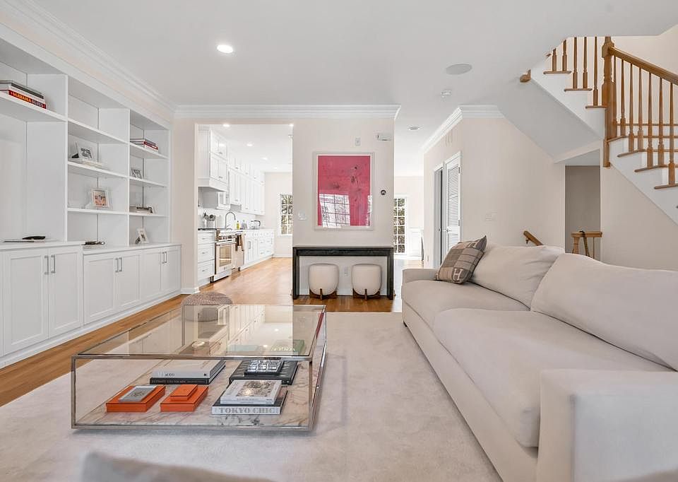Family room open to kitchen