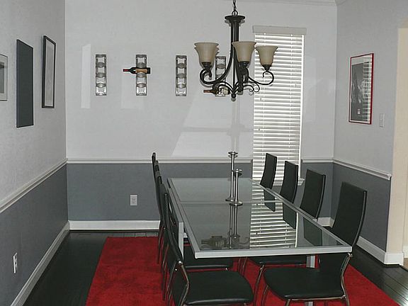 Nice formal dining, large enough for all your furniture!