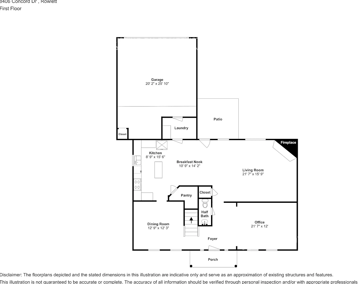 8406 Concord Dr Rowlett, TX 75089 — Photo 2