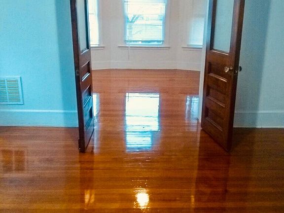 Living room / entrance into bedroom #1