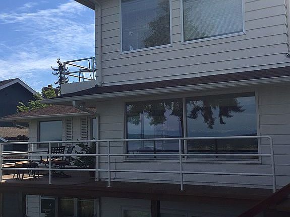 Water side of house