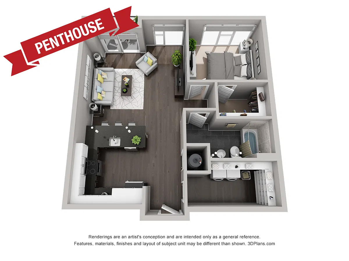 Floor plan Hendricks