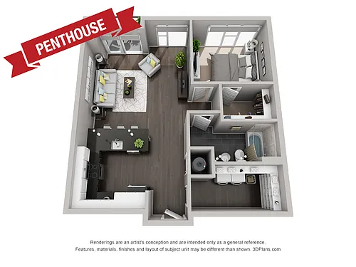 Floor plan Hendricks