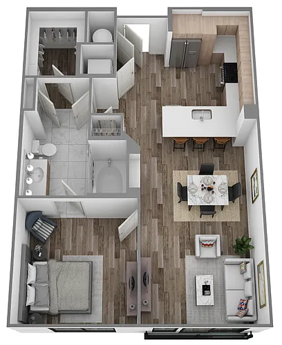 Floor plan B