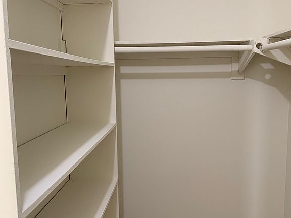 Walk-In Closet with Shelves