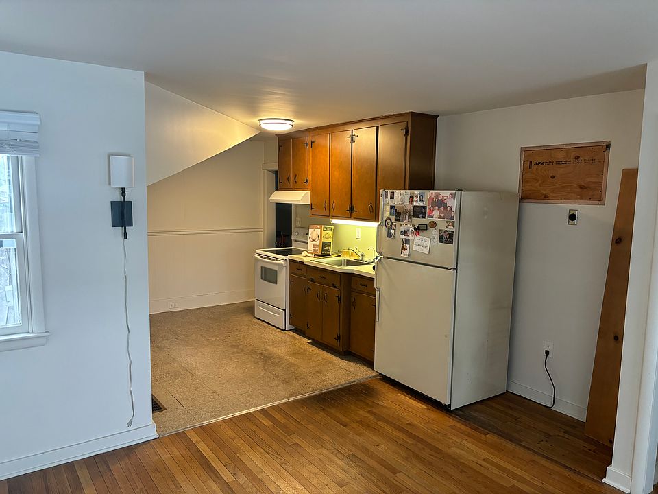 kitchen from dining area