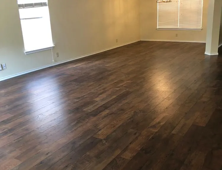 New laminate flooring