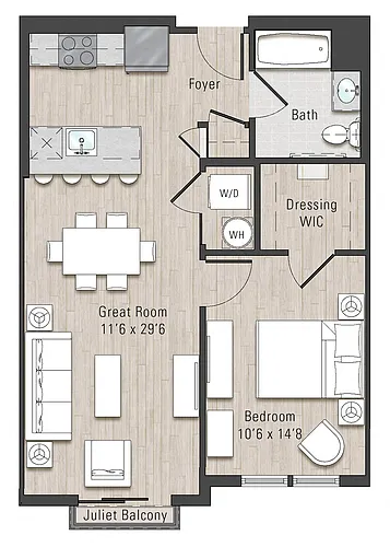Floor plan B1