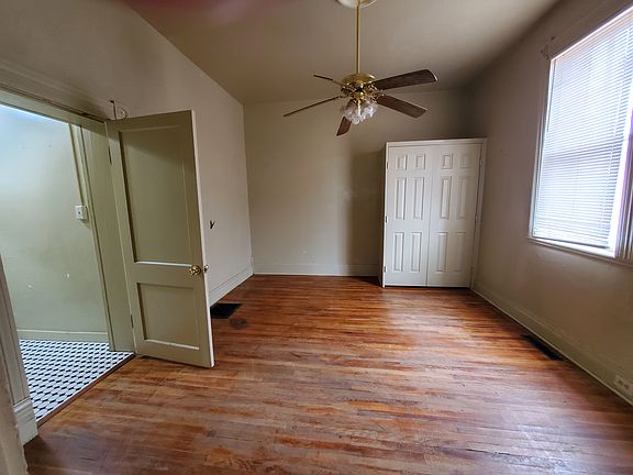 Master bedroom with attached bath