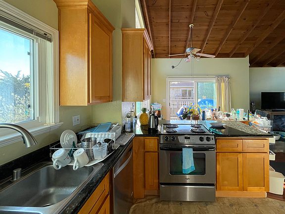Kitchen and dining area