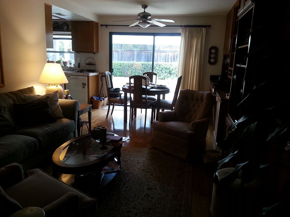 family room and casual dining area