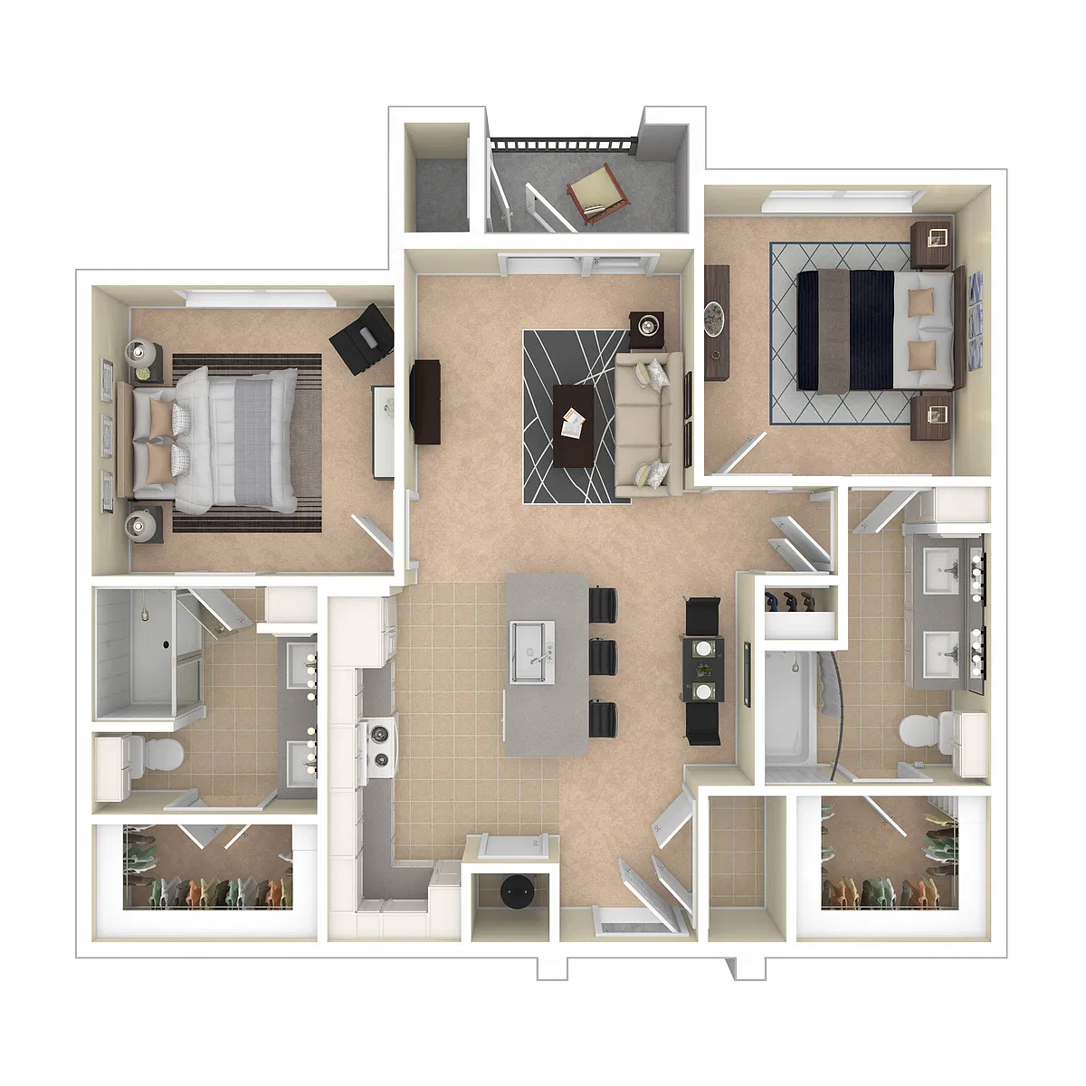 Floor plan B1