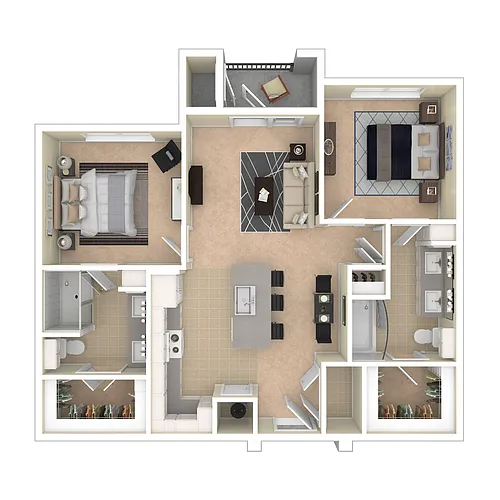 Floor plan B1