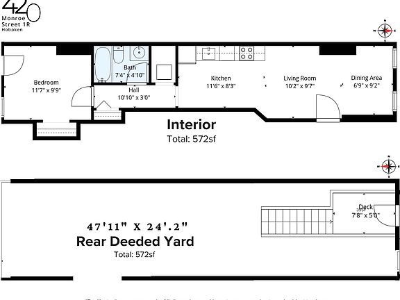 2nd image of 420 Monroe St APT 1R