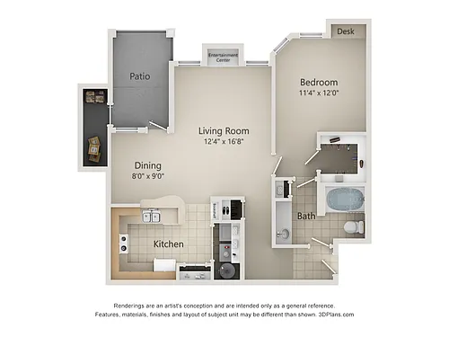 Floor plan The Habersham