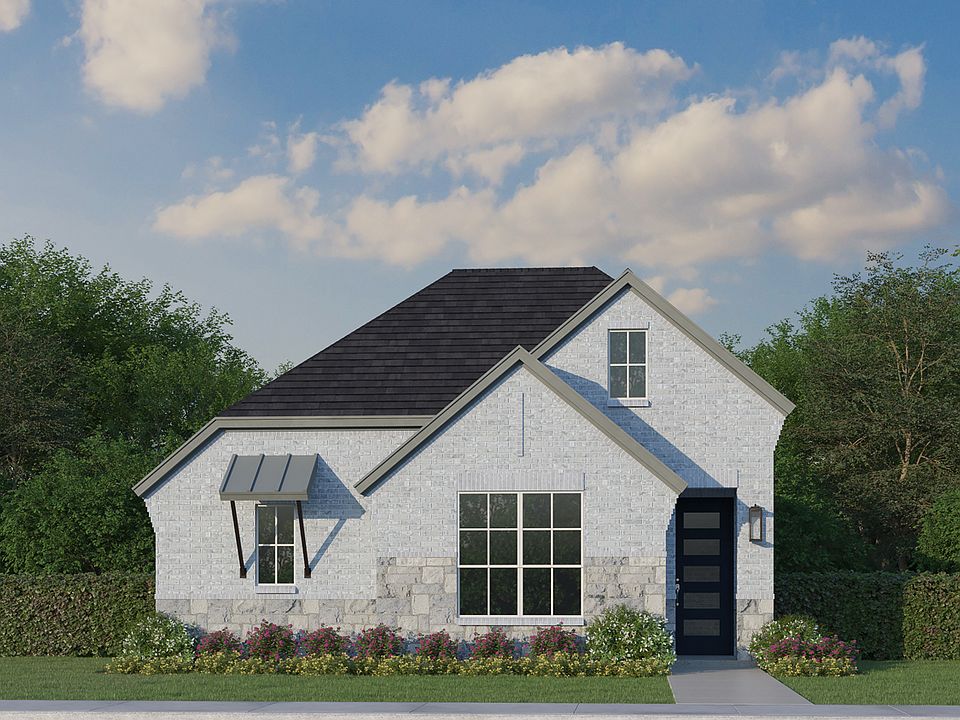 Plan 1452 Elevation G w Stone