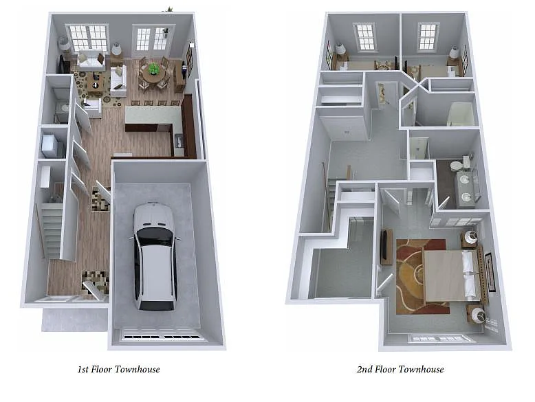 Floor plan Townhouse C