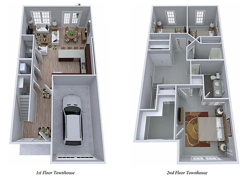 Floor plan Townhouse C