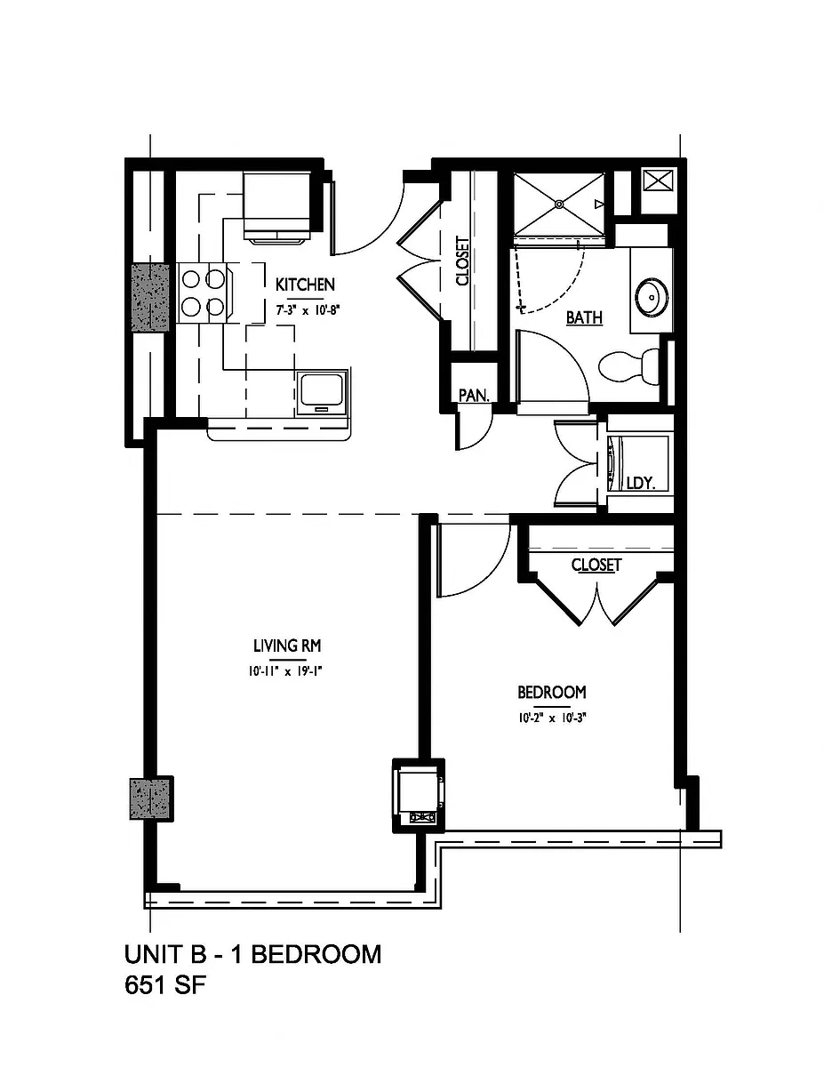 Floor plan B