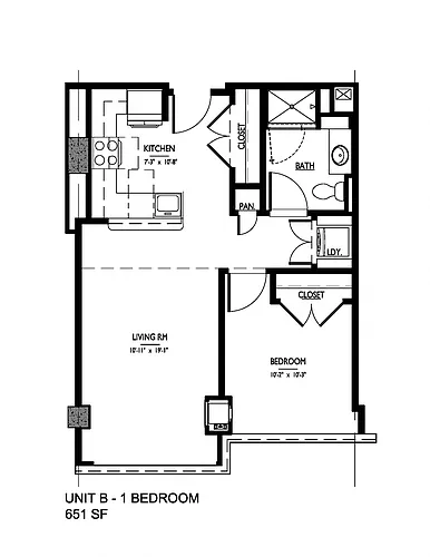 Floor plan B