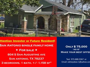 804 S San Augustine Ave, San Antonio, TX 78237