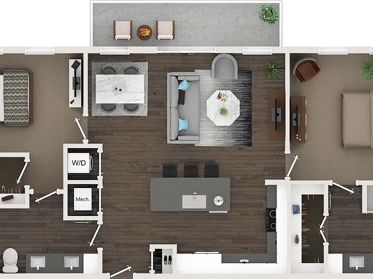 Mezzo Apartments — Photo 48
