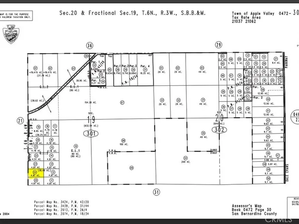 0 Los Padres Rd Parcel 472-301-24, Apple Valley, CA 92307