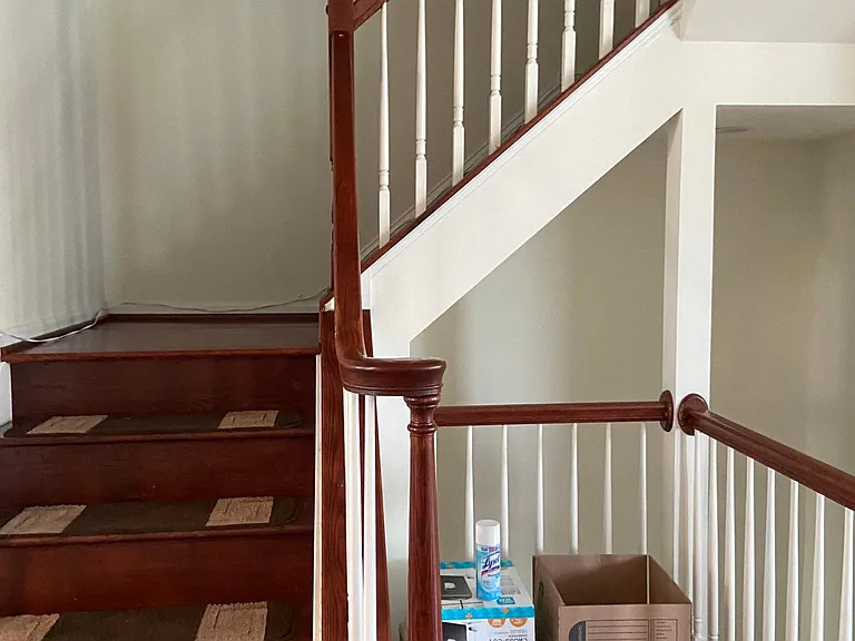 Staircase to bedrooms