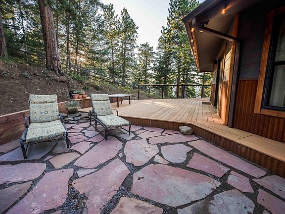 Back patio and deck