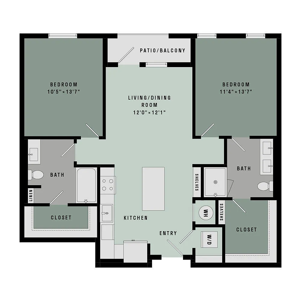Floor plan B1
