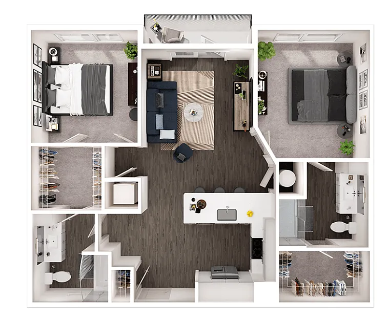 Floor plan B1