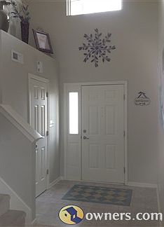Inviting foyer