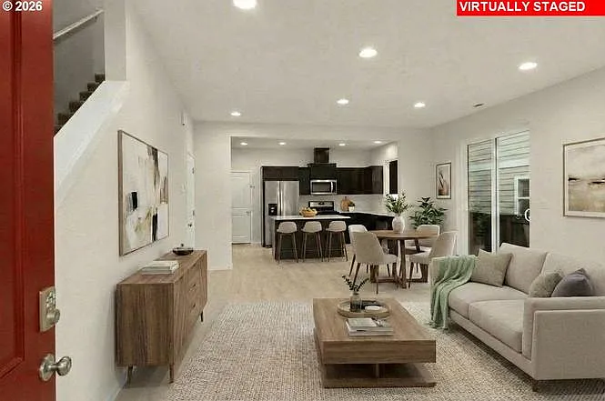 Spacious floor plan