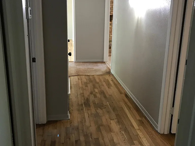 Hall from bedrooms to entrance hall