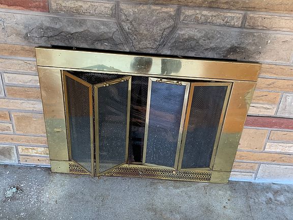 Fireplace in living room