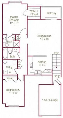 Floor plan The Carrington